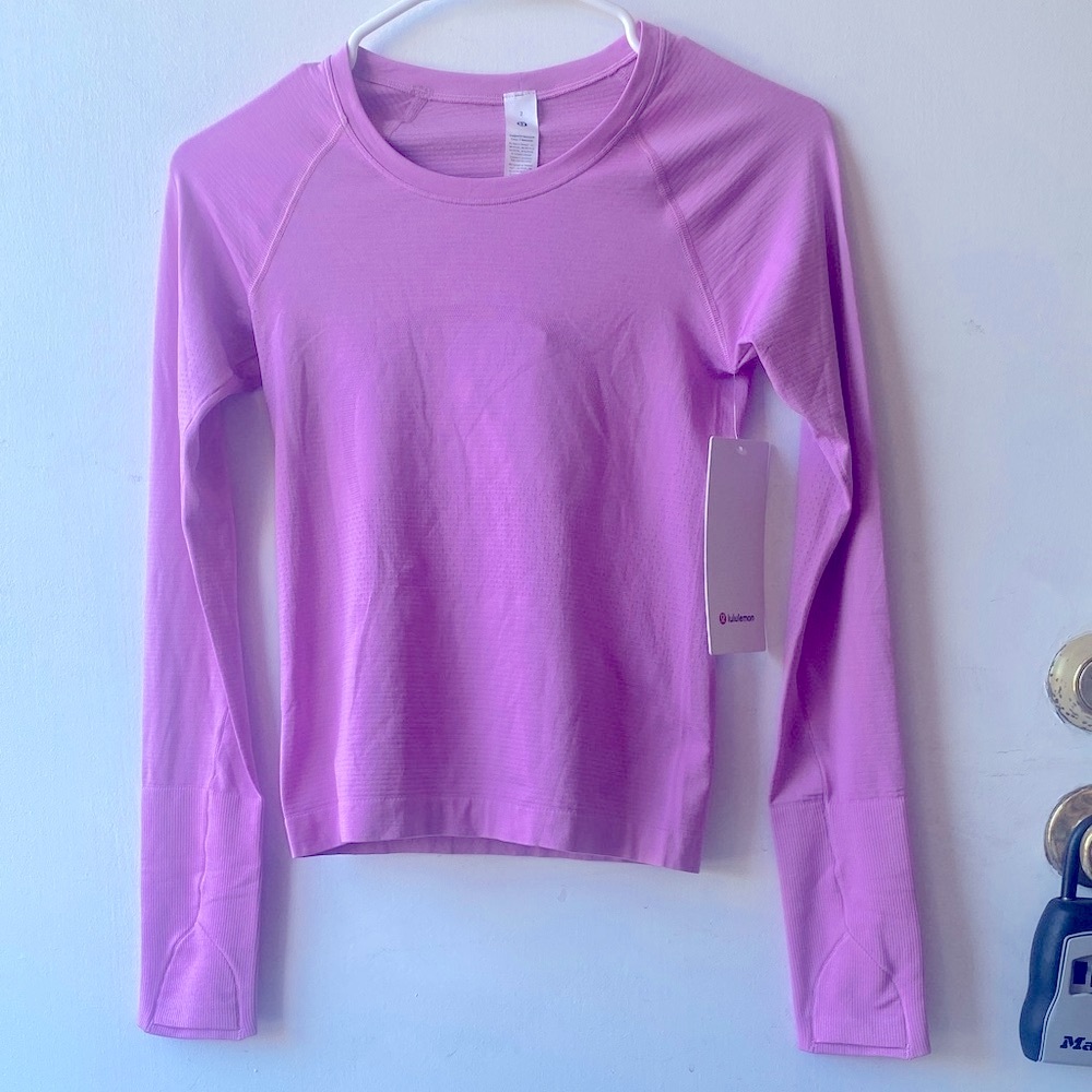NWT lululemon Swiftly Tech Long Sleeve 2.0 Race